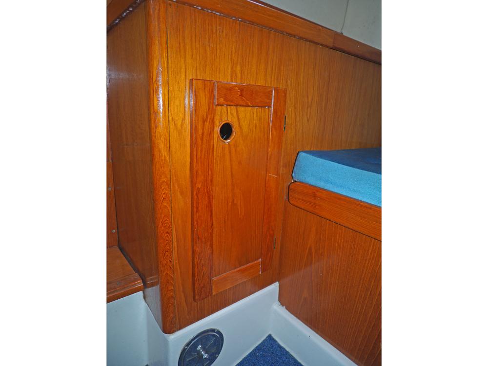 Achterkajuit, Accommodatie